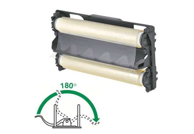 Immagine di Film per plastificare a freddo 186490 - A4 - 30 mt - 80 micron - Leitz