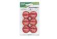 Immagine di Bottoni magnetici - diametro 3 cm - rosso - Lebez - blister 12 pezzi