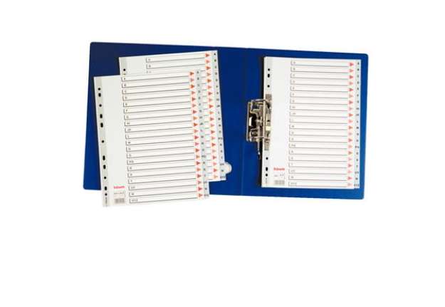 Immagine di Separatore alfabetico A/Z - PPL - A4 - grigio - Esselte