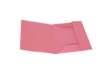 Immagine di Cartelline 3 lembi - senza stampa - cartoncino Manilla 200 gr - 25x33 cm - rosa - Cartotecnica del G