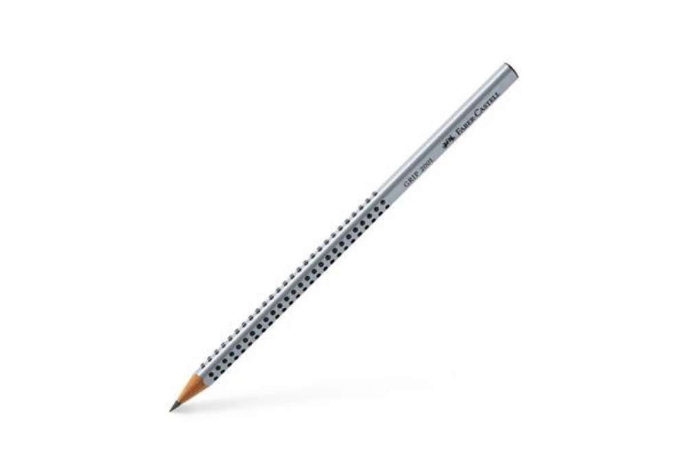Immagine di Matita di grafite Grip 2001 - gradazione 2H - triangolare antiscivolo - Faber-Castell