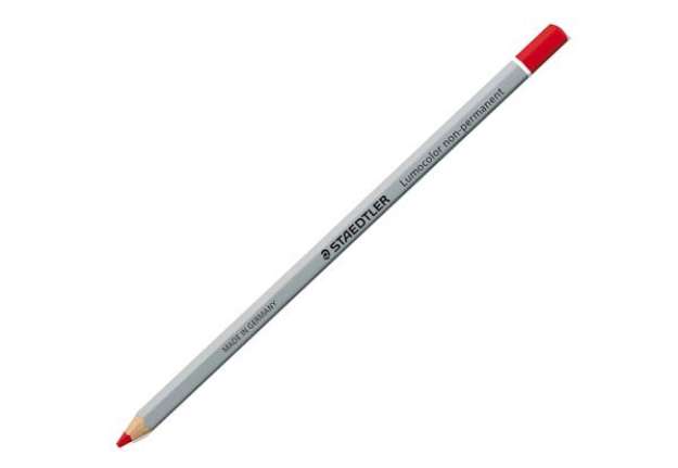 Immagine di Matita Lumocolor Omnichrom - non permanente  - rosso - Staedtler