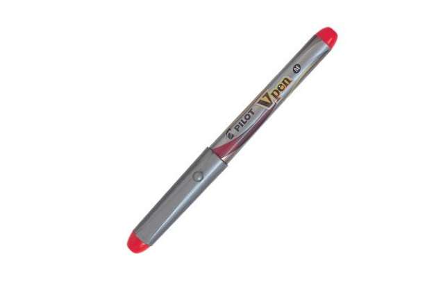Immagine di Penna stilografica Vpen Silver - rosso - Pilot
