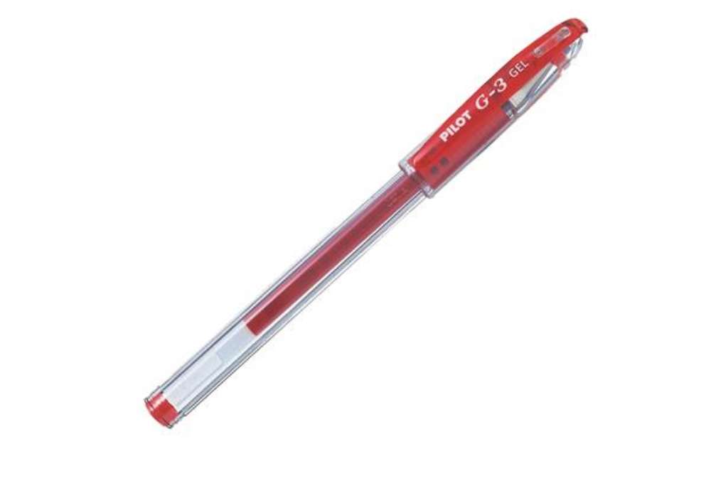 Immagine di Roller gel G 3 - punta 0,7mm - rosso - Pilot