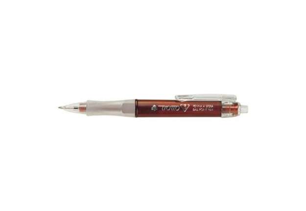 Immagine di Penna a sfera a scatto Tratto 3 - punta 1,0mm - tratto 0,5mm - rosso  - Tratto