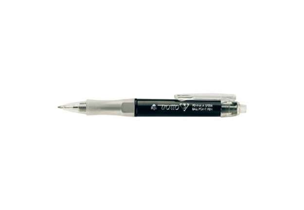 Immagine di Penna a sfera a scatto Tratto 3 - punta 1,0mm - tratto 0,5mm - nero - Tratto