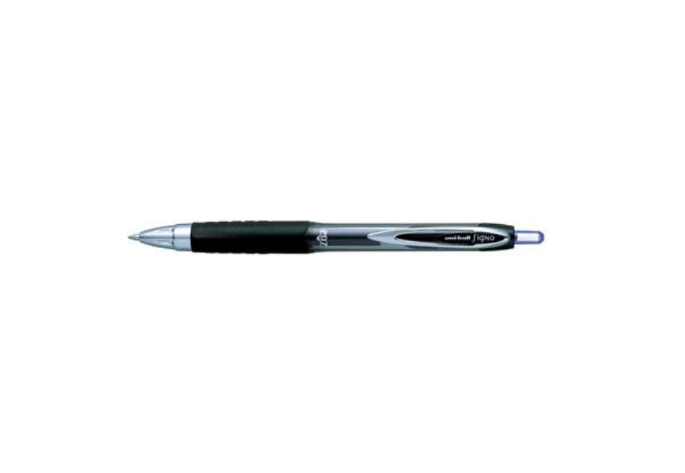 Immagine di Roller gel a scatto Uni Ball Signo 207 - punta 0,7mm - blu - Uni Mitsubishi