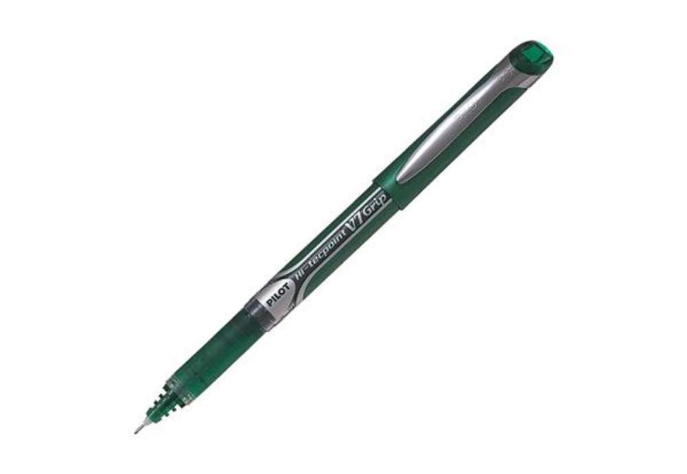 Immagine di Roller Hi Tecpoint V7 Grip  - punta 0,7mm - verde - Pilot