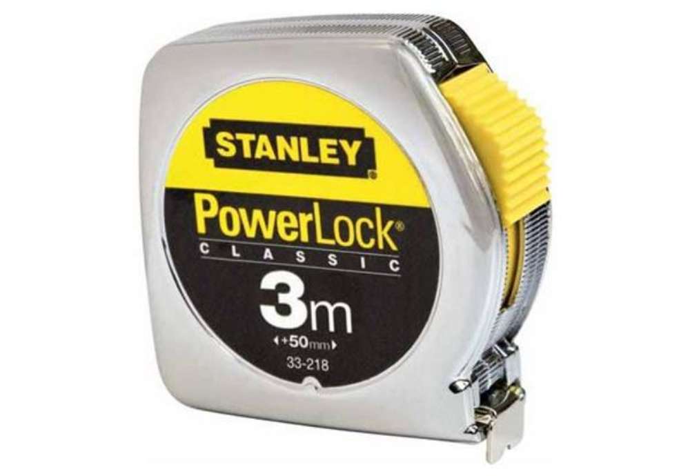 Immagine di Flessometro PowerLock - 3 m - larghezza nastro 1,27 cm - Stanley