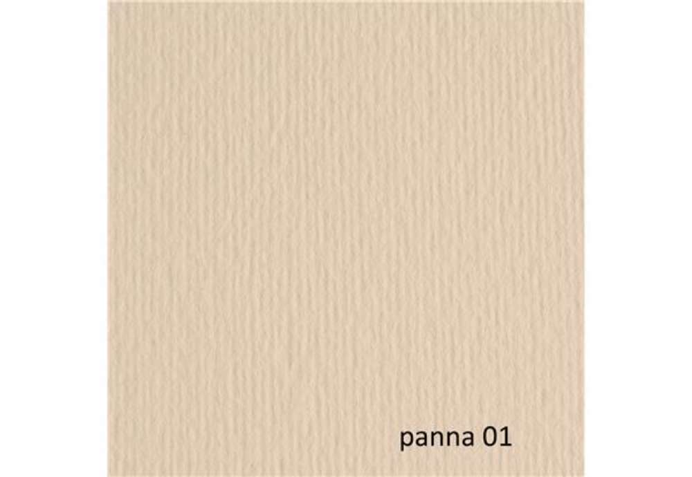 Immagine di Cartoncino Elle Erre - 50 x 70 cm - 220 gr - panna 101 - Fabriano - blister 20 fogli