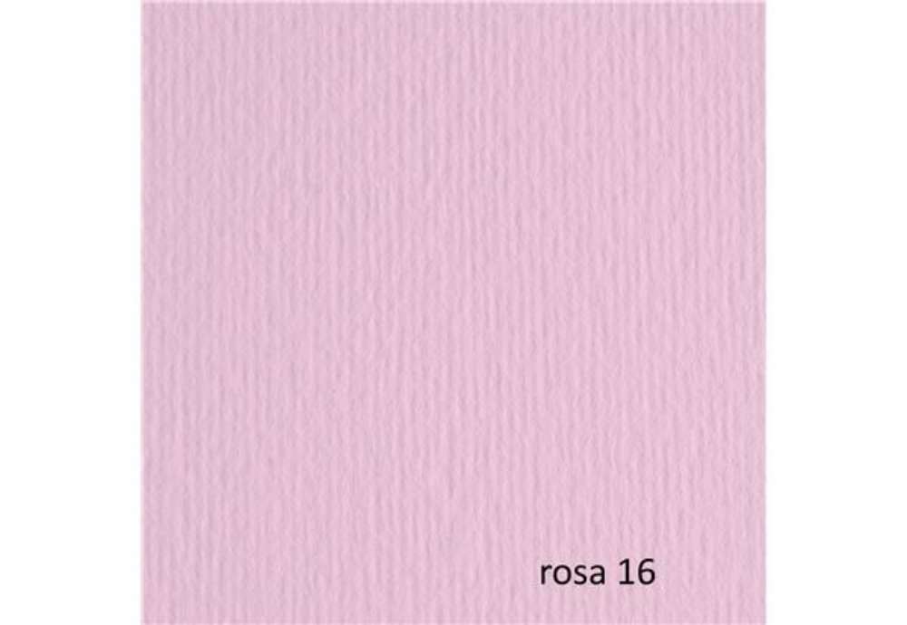 Immagine di Cartoncino Elle Erre - 50 x 70 cm - 220 gr - rosa 116 - Fabriano - blister 20 fogli