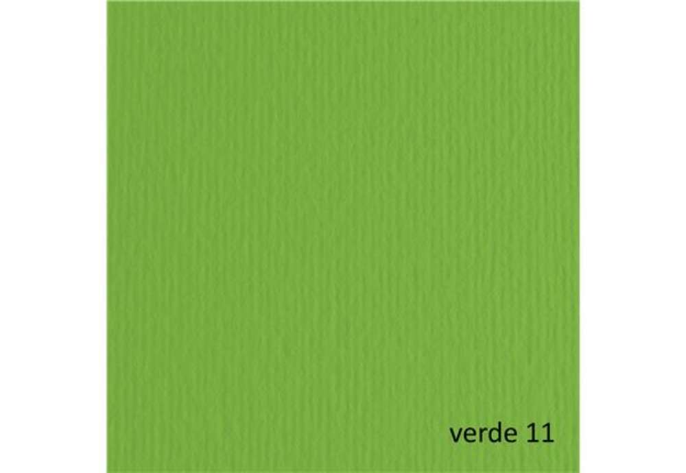 Immagine di Cartoncino Elle Erre - 50 x 70 cm - 220 gr - verde 111 - Fabriano - blister 20 fogli