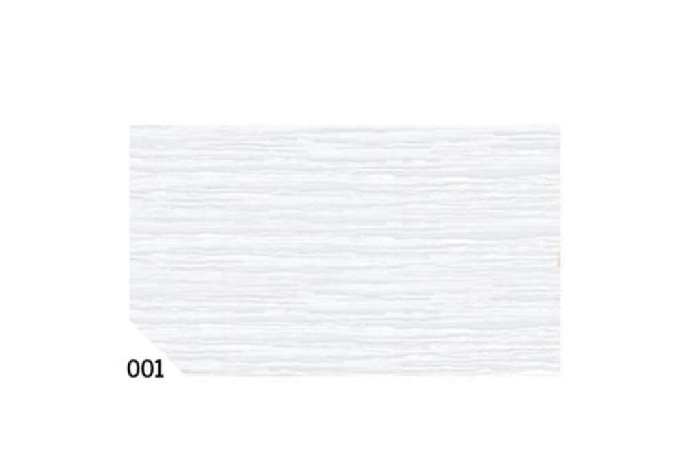 Immagine di Carta crespa - 50 x 250 cm - 48 gr - bianco 001 - Rex Sadoch - conf. 10 rotoli
