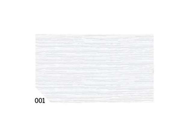 Immagine di Carta crespa - 50 x 250 cm - 48 gr/m² - bianco 001 - Rex Sadoch - conf. 10 rotoli