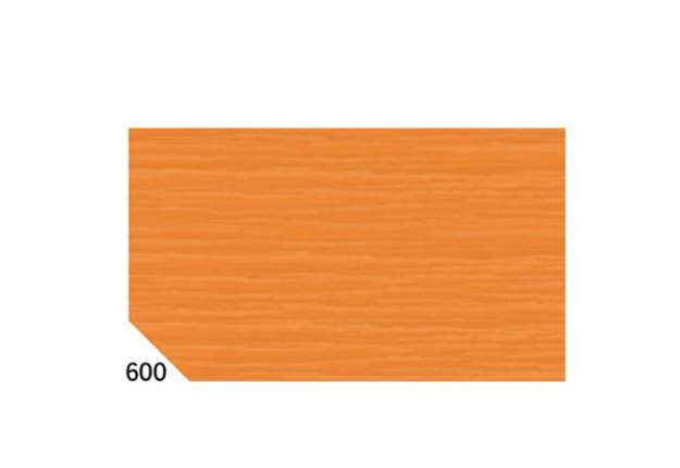 Immagine di Carta crespa - 50 x 250 cm - 48 gr/m² - arancione 600 - Rex Sadoch - conf.10 rotoli