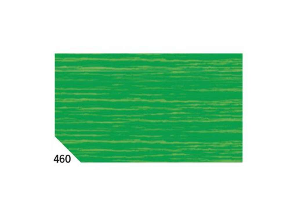 Immagine di Carta crespa - 50 x 250 cm - 48 gr - verde chiaro 460 - Rex Sadoch - conf.10 rotoli