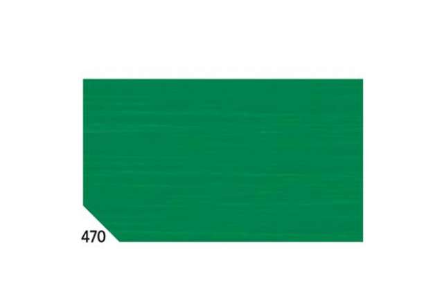 Immagine di Carta crespa - 50 x 250 cm - 48 gr/m² - verde bandiera 470 - Rex Sadoch - conf.10 rotoli