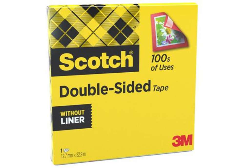Immagine di Nastro biadesivo 665 - 12,7 mm x 32,9 m - acrilico - trasparente - Scotch