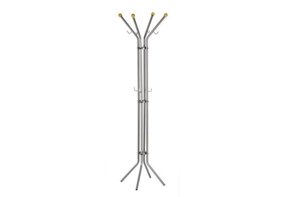 Immagine di Appendiabiti - 4 posti - 180 x 52 cm - argento - Alco