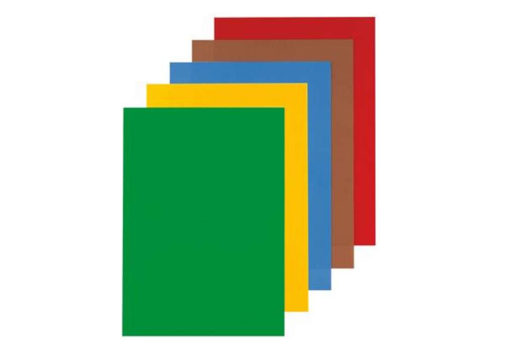 Immagine di Copertine Video A4 R20 - PVC - 180 micron - giallo trasparente - Sei Rota - scatola 100 pezzi