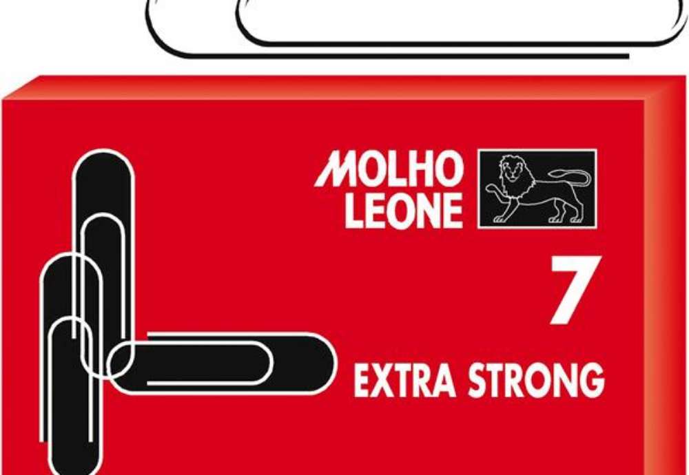 Immagine di Fermagli zincati - n. 7 - 7,5 cm - Molho Leone - conf. 25 pezzi