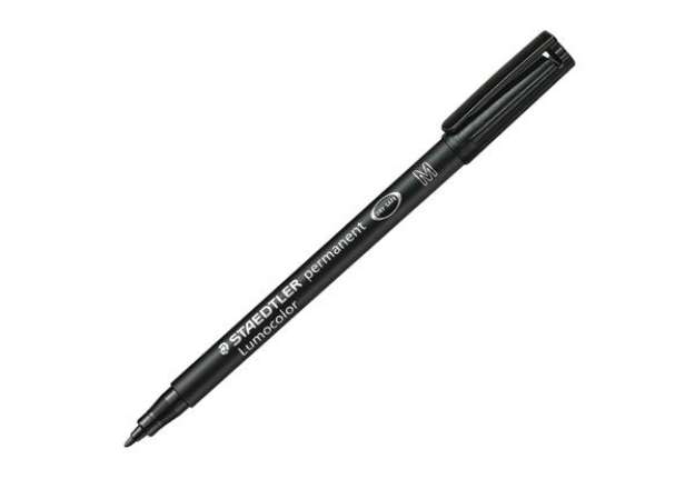 Immagine di Pennarello Lumocolor Permanent 317 - punta 1,0mm - nero - Staedtler