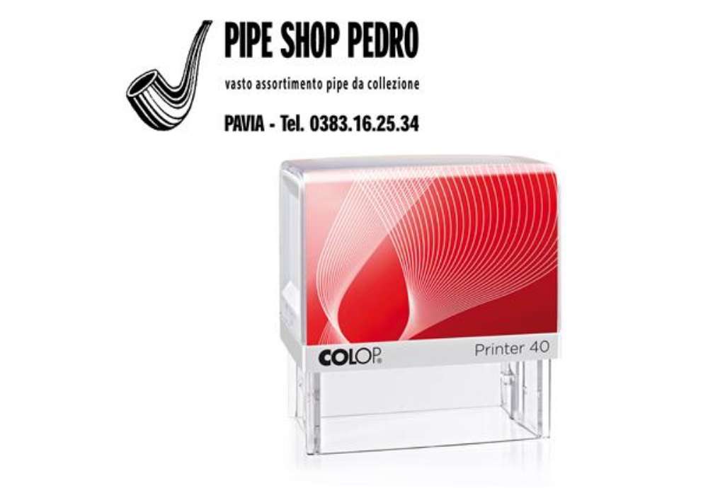 Immagine di Timbro Printer 40 - 23 x 59 mm - 6 righe - autoinchiostrante - nero - Colop