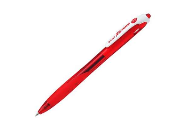 Immagine di Penna a sfera a scatto Rexgrip Begreen - punta 0,7mm - rosso - Pilot