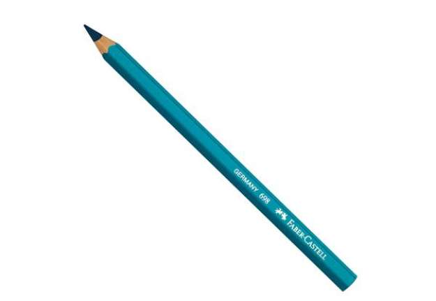 Immagine di Matita 698 Jumbo per alimenti - esagonale - mina blu - Faber-Castell