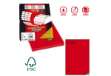 Immagine di Etichette adesive C/509 - in carta - permanenti - 210 x 148,5 mm - 2 et/fg - 100 fogli - rosso - Mar