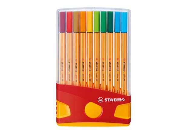 Immagine di Fineliner Point 88 Color Parade - colori assortiti - Stabilo - astuccio 20 pezzi