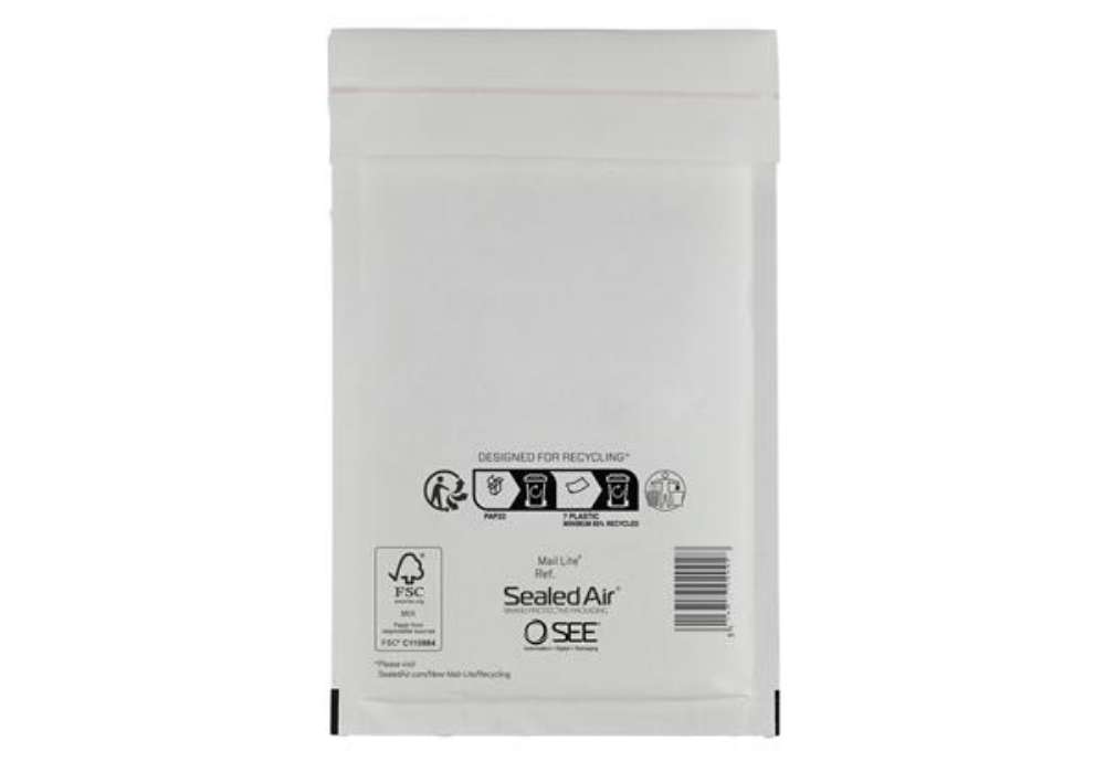 Immagine di Busta imbottita Mail Lite - G (24 x 33 cm) - bianco - Sealed Air - conf. 10 pezzi