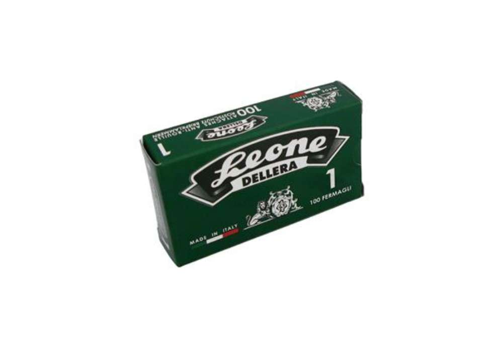 Immagine di Fermagli zincati - n. 1 - 2 cm - Leone - conf. 100 pezzi
