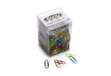 Immagine di Fermagli metallizzati - n. 2 - 2,6 cm - colori assortiti - Leone - conf. 500 pezzi
