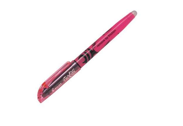 Immagine di Evidenziatore cancellabile Frixion Light - punta a scalpello 4,0 mm - tratto 3,3 mm - rosa - Pilot