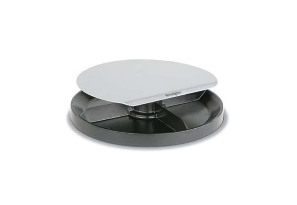 Immagine di Supporto monitor Spin2 - portaccessori - portata massima 18 kg - grigio - Kensington