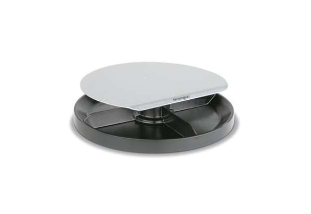 Immagine di Supporto monitor Spin2 - portaccessori - portata massima 18 kg - grigio - Kensington