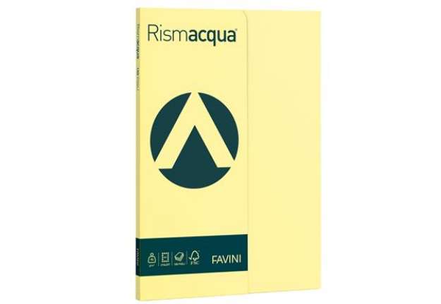 Immagine di Carta Rismacqua Small - A4 - 90 gr - giallo chiaro 07 - Favini - conf. 100 fogli
