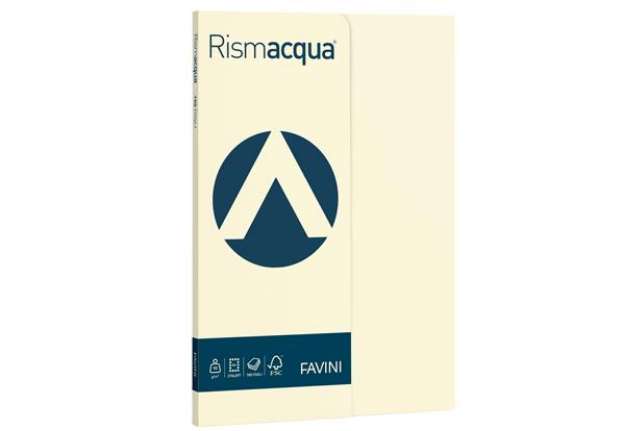 Immagine di Carta Rismacqua Small - A4 - 90 gr - avorio 110 - Favini - conf. 100 fogli