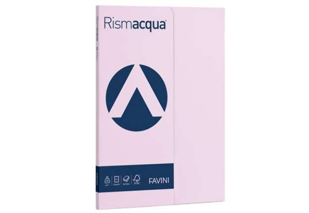 Immagine di Carta Rismacqua Small - A4 - 200 gr - lilla 06 - Favini - conf. 50 fogli