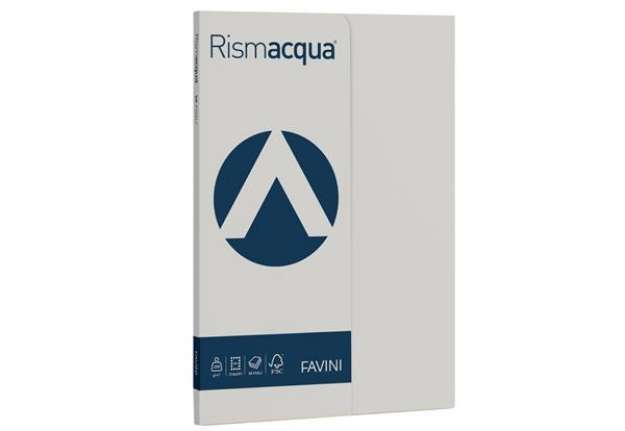 Immagine di Carta Rismacqua Small - A4 - 200 gr - ghiaccio 12 - Favini - conf. 50 fogli