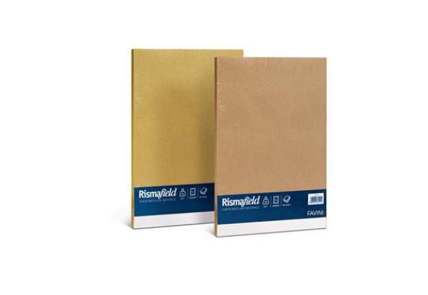 Immagine di Carta riciclata Risma Field - A4 - 90 gr - nocciola - Favini - conf. 100 fogli