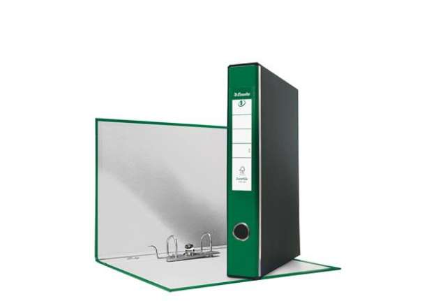 Immagine di Registratore Eurofile G54 - dorso 5 cm - protocollo 23x33 cm - verde - Esselte