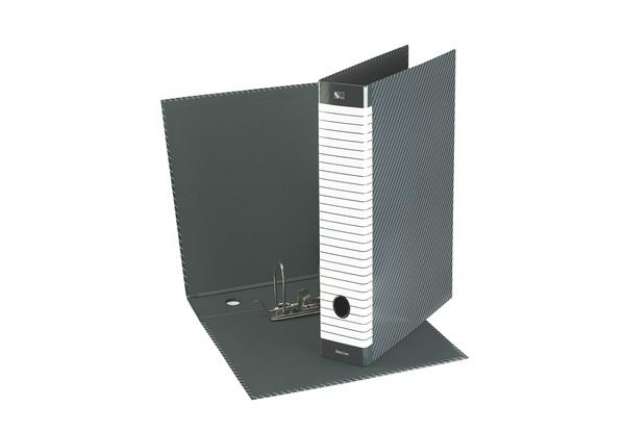 Immagine di Registratore Delso Line G14 - dorso 5 cm - protocollo 23x33 cm - grigio - Esselte
