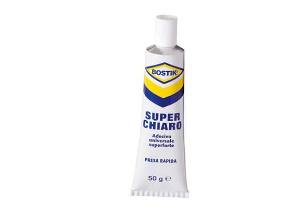 Immagine di Adesivo Superchiaro - universale - 50 gr - trasparente - Bostik