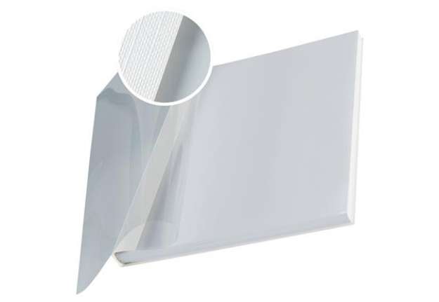 Immagine di Copertine Impressbind - flessibile - 10,5 mm - bianco - Leitz - scatola 10 pezzi