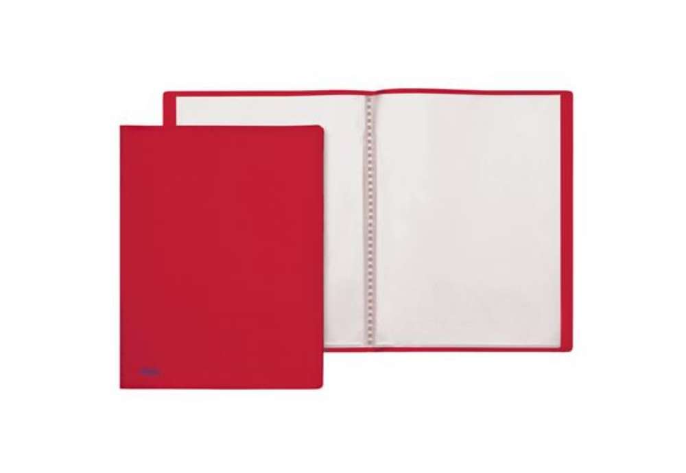 Immagine di Portalistini Sviluppo - buccia - PP - 22 x 30 cm - 40 buste - rosso - Favorit
