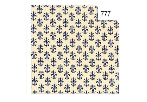 Immagine di Rotolo Cartarivesto Rex 58 - lavabile - 50 x 500 cm - giglio blu - Rex Sadoch