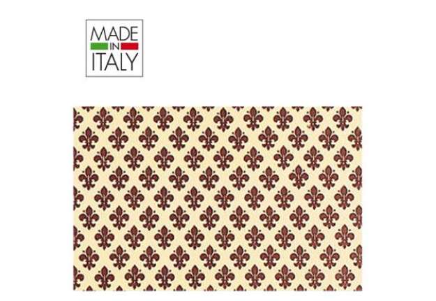 Immagine di Rotolo Cartarivesto Rex Taco - lavabile - adesivo - 49 x 300 cm - giglio marrone - Rex Sadoch