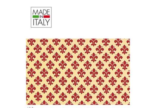 Immagine di Rotolo Cartarivesto Rex Taco - lavabile - adesivo - 49 x 300 cm - giglio rosso - Rex Sadoch